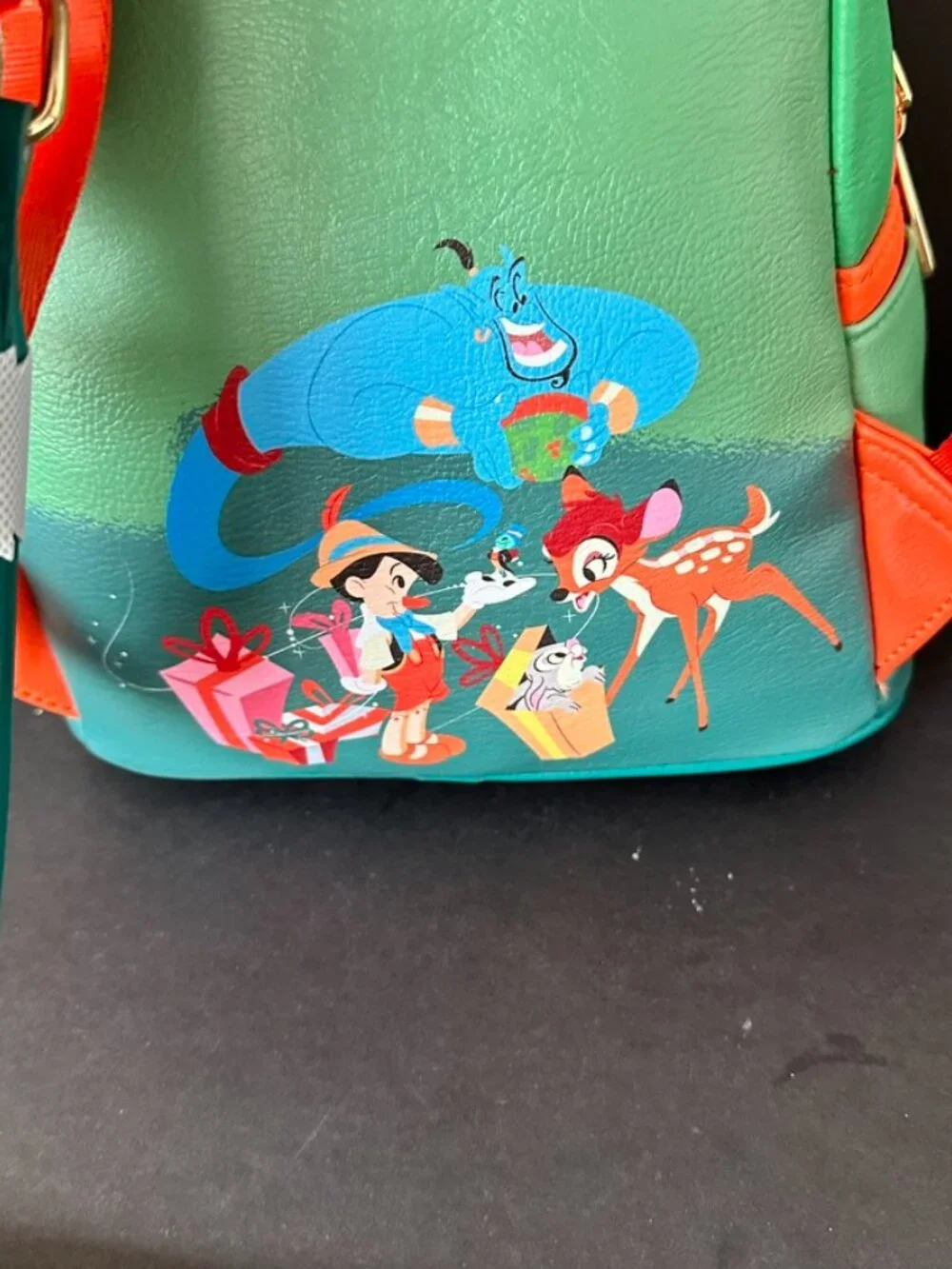 Disney Parks X Loungefly 2023 Classic Christmas Glow In Dark Holiday Backpack